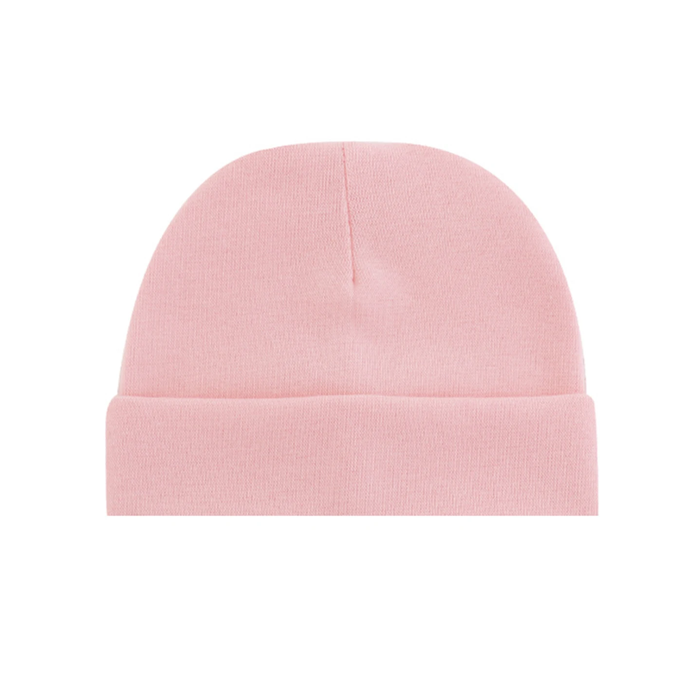 Gorro de Color liso para bebé recién nacido, regalo para bebé