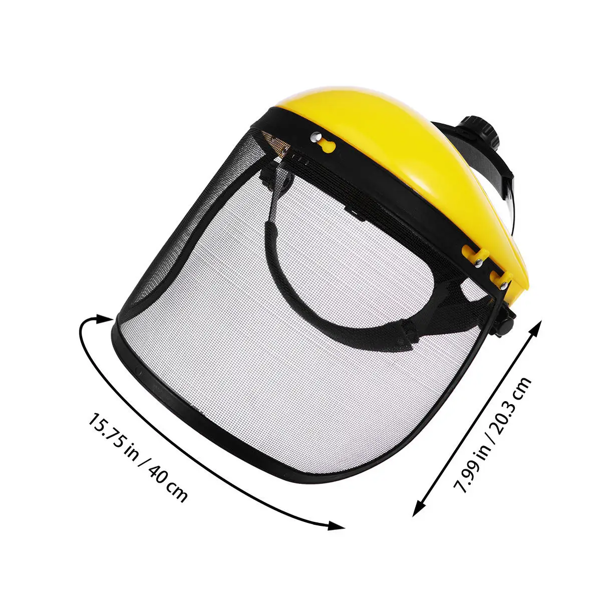 Safety Mask Face Shield Professional Protective Wire Mesh Visor for Chainsaw Brush Cutter Lawn Mower Forestry Work view 5