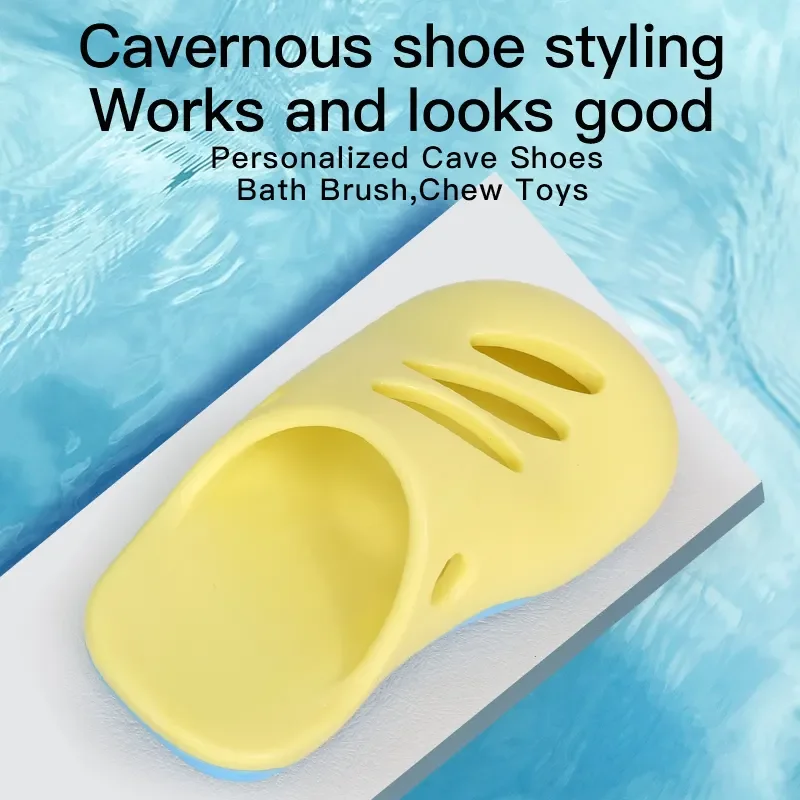 3 في 1 مشط للكلاب الحيوانات الأليفة النعال المطاطية دش تدليك القط فرشاة مزيل الشعر تنظيف تدليك الجمال فرشاة للكلاب جرو لوازم