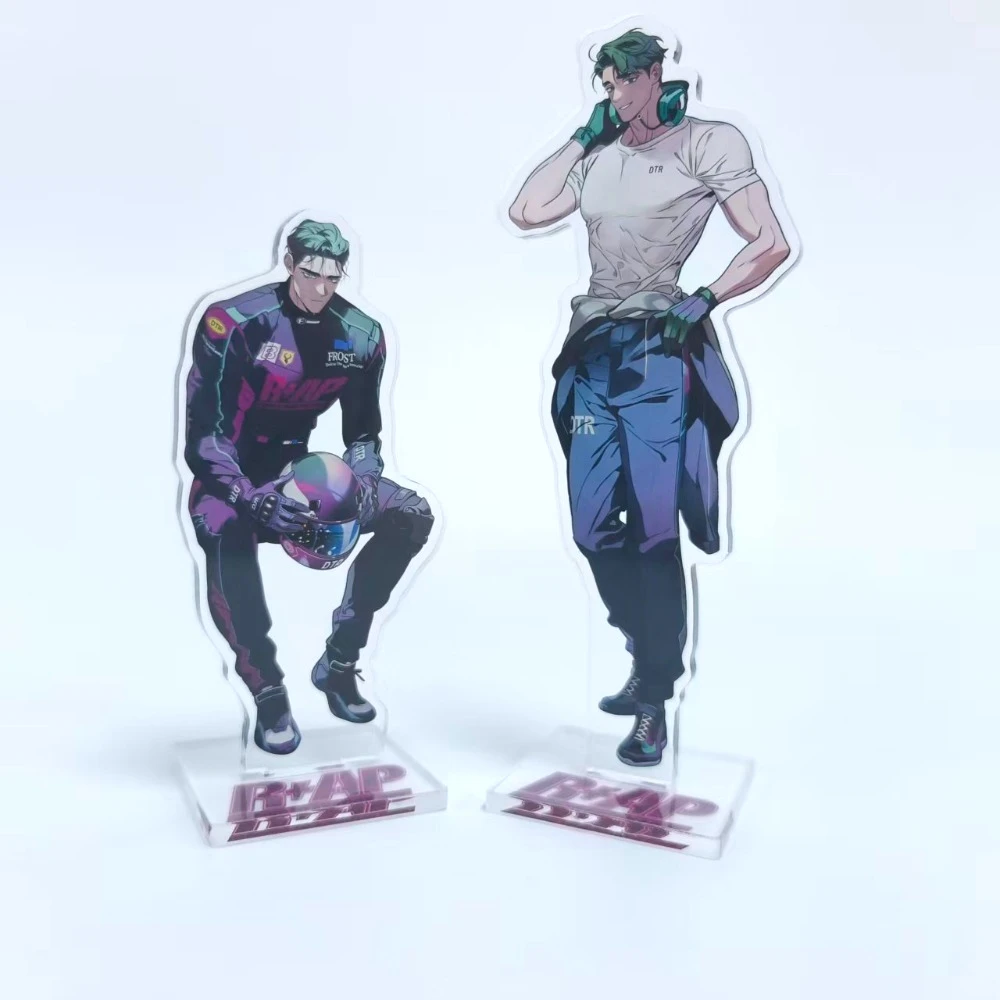 Define the Relationship Racing to Another Pink Racer & Partner Acrylic Stand BL Yaoi Manhwa Key Chain Anime Collectible Gift