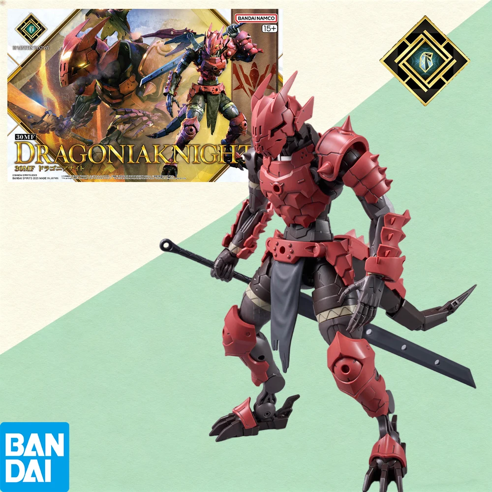 

100% подлинная в наличии Bandai 30MF серии Dragon Knight, экшн-фигурка, коллекционная модель, игрушка в подарок для детей