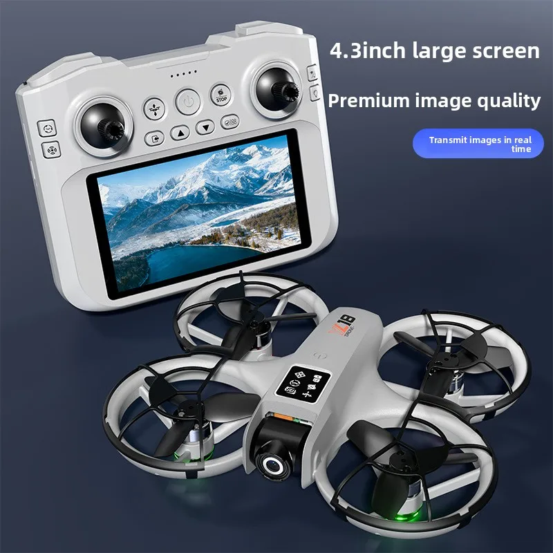 Brushless High Definition Screen Remote Control Aircraft ESC Drone Optical Flow Positioning Aircraft Model