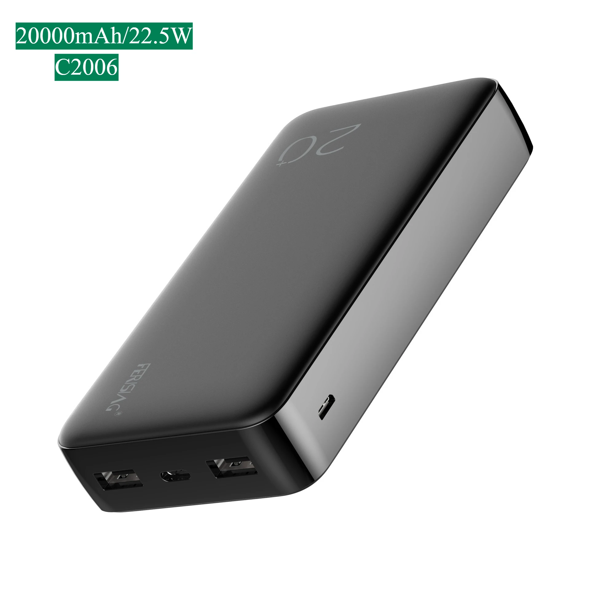 

20000mAh Portable External Battery Charger QC PD 3.0 Poverbank 22.5W Power Bank for Xiaomi 20000 mah VOOC PowerBank