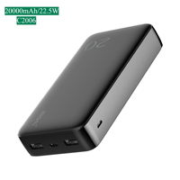 20000mAh Portable External Battery Charger QC PD 3.0 Poverbank 22.5W Power Bank for Xiaomi 20000 mah VOOC PowerBank