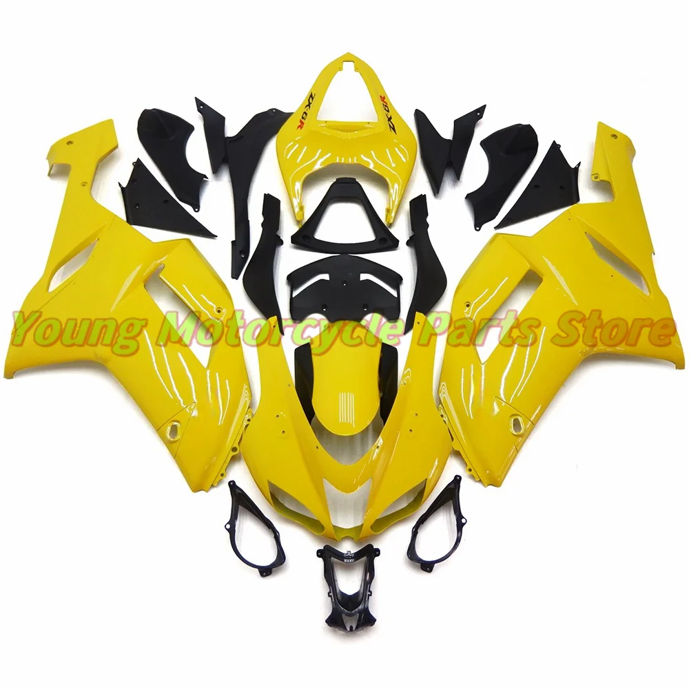 For Kawasaki Ninja ZX-6R 636 ZX600R ZX636 2007 2008 Motorcycle Fairing Exterior Accessories Graffiti Colour Change Suits