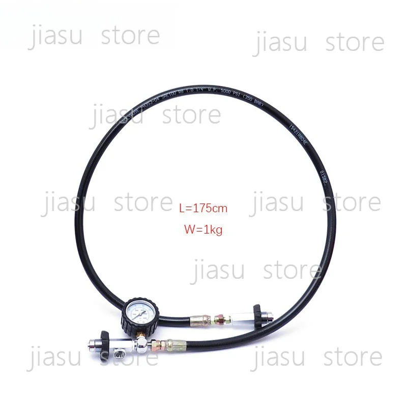 Diving High Pressure Inflation Pipe,  Tank Filler Equalizer Hose with Fitting for Scuba Cylinder