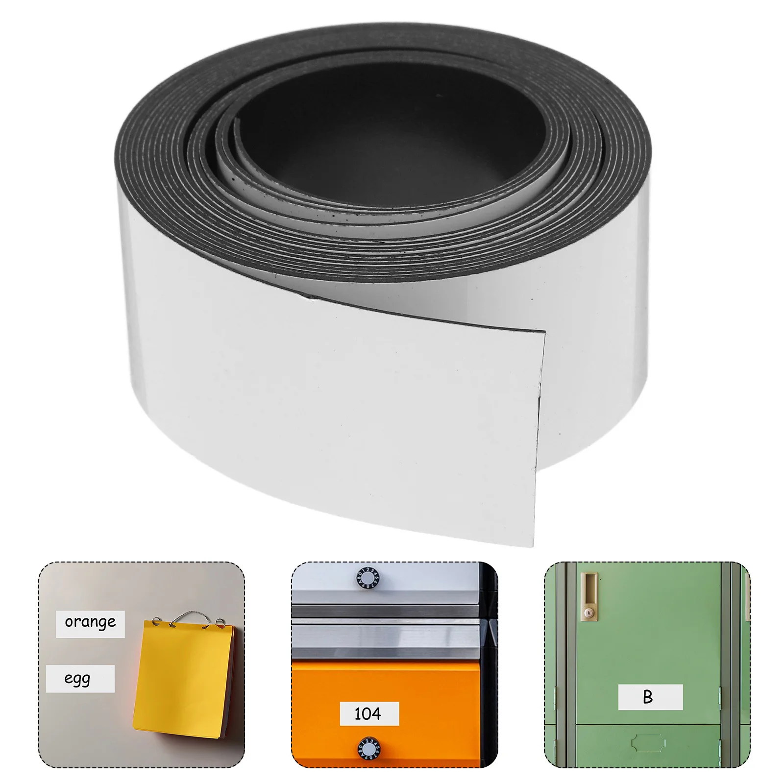 

Magnetic Erasable Labels 30Mm Reusable Dry Erase Write On Magnets For Office Kitchen Storage Sorting Labeling Magnetic