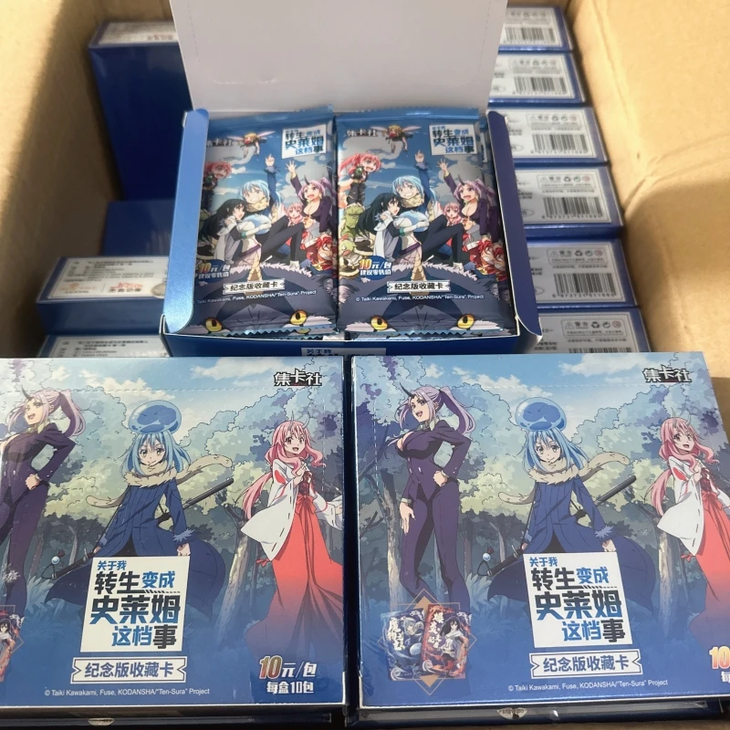 

Card.Fun Genuine That Time I Got Reincarnated As A Slime Cards Booster Packs – Tcg Ccg Collectable Card Playing Trading Gifts