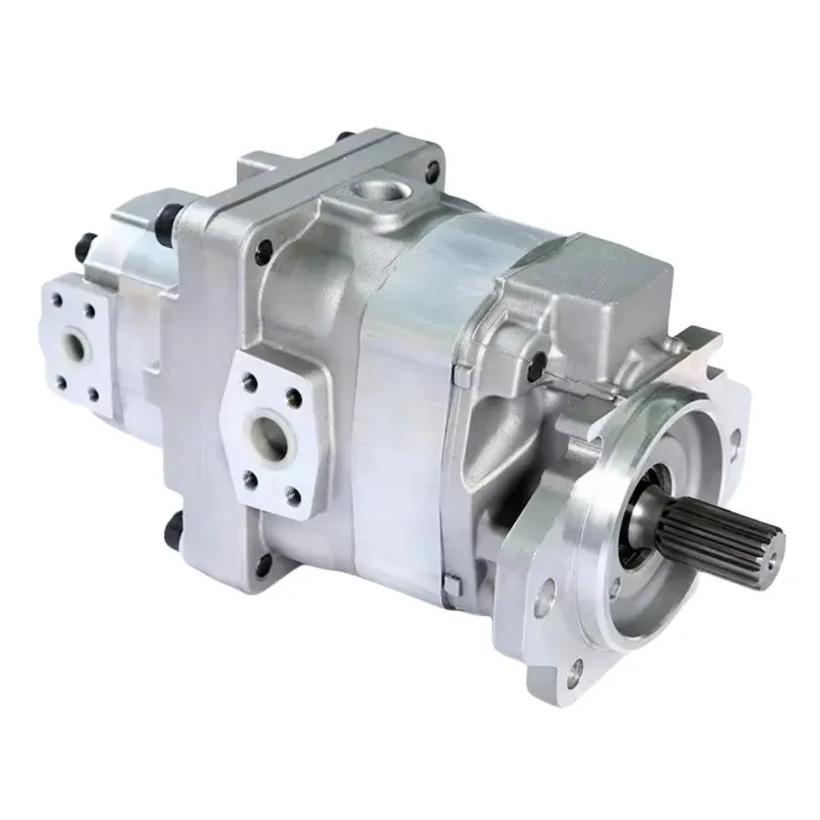 

Гидравлический шестеренный насос 705-52-31230, двойной насос для колесного погрузчика Komatsu WA500-6