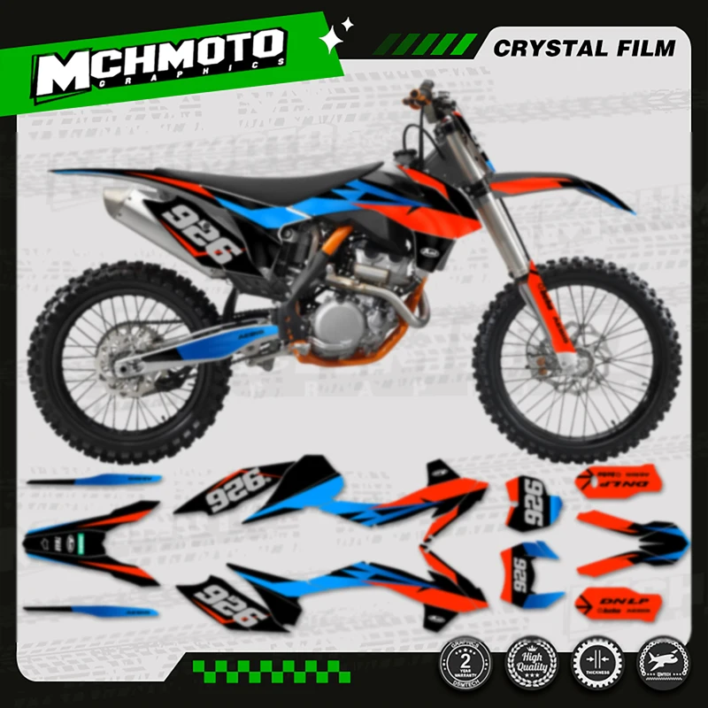 

MCHMFG полная графическая наклейка для KTM EXC EXC-F 125 250 300 350 450 2014 2015 2016 SX SXF 2013 2014 2015 -001