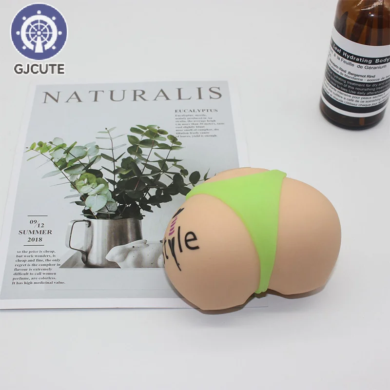 Funny Buttocks Shaped Stress Ball Squishy Relief Squeeze Balls Antistress Toys For Kids And Adults Decompression Relax Toy Jok