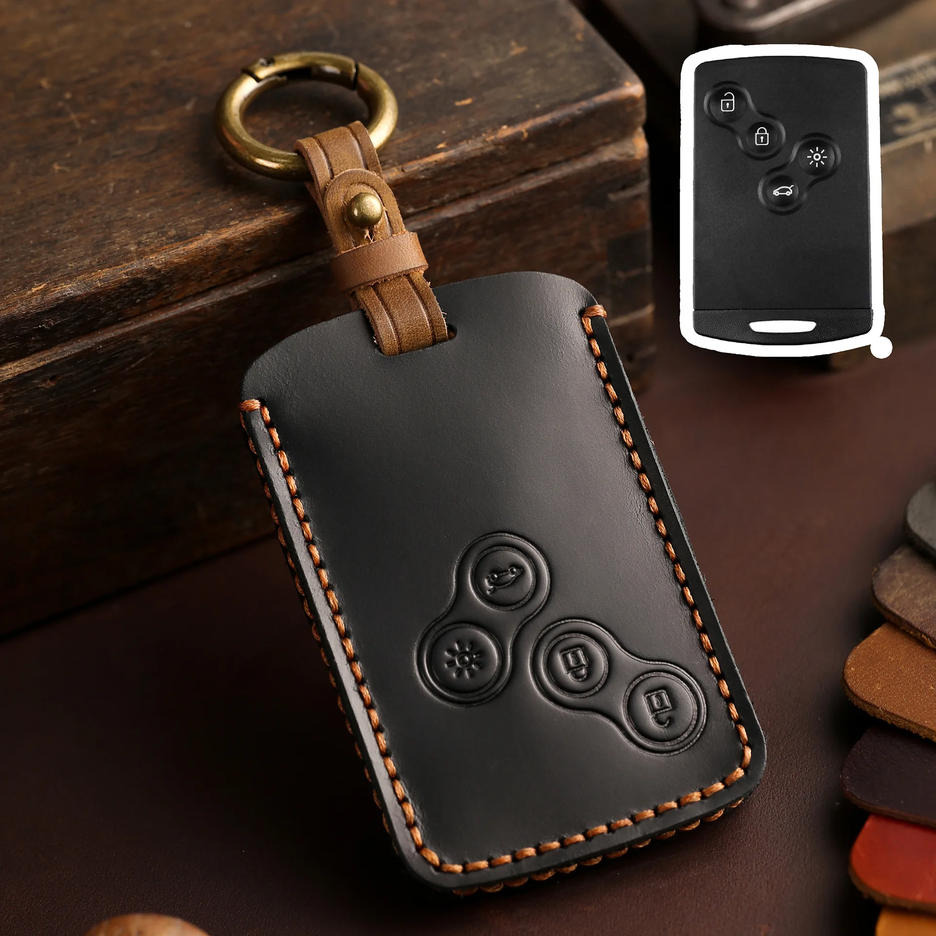 革車のキーケースカバールノーメガーヌ 2 3 クリオ風光明媚なダスター Kaptur キャプチャローガンラグナゾーイコレオスダニロ Nema フルエンス