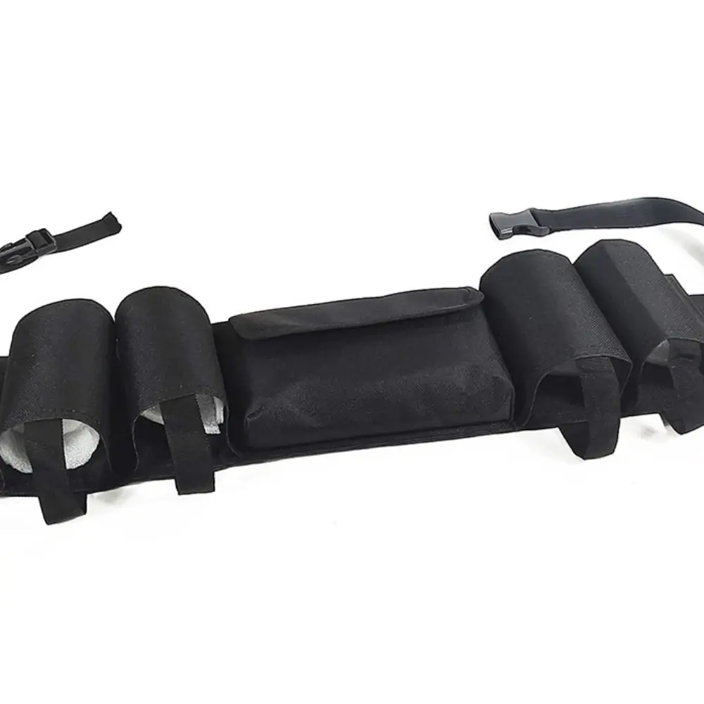 Waterproof Beer Soda Bottle Holder Belts Adjustable Tool Storage Cleaning Tool Waist Bag Oxford Large Capacity Tool Pouch