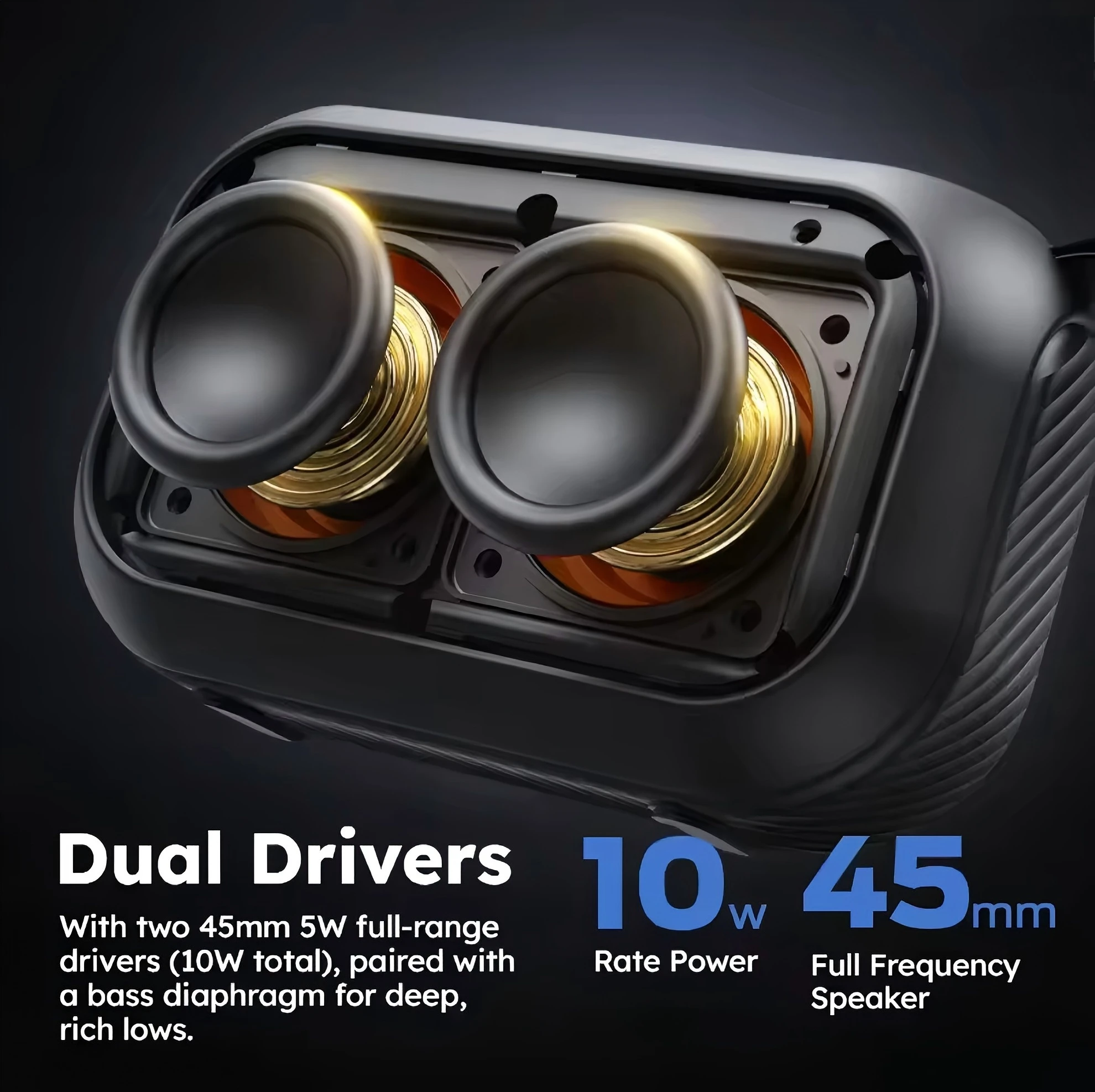 Powerful Portable Wireless Bluetooth Speakers Super Bass Sound Box,Loudspeaker with Microphone for Hands-free Call Caixa De Som