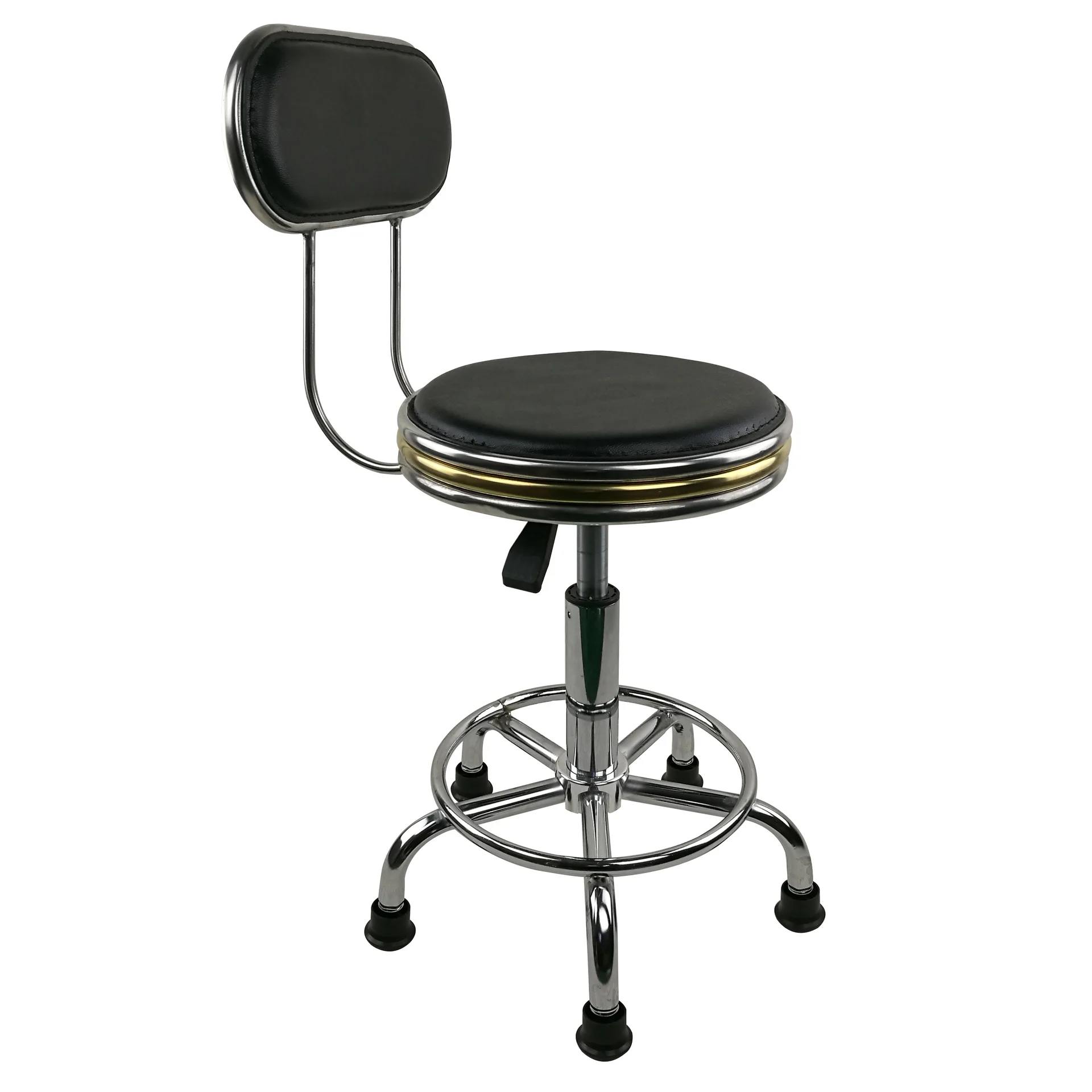 Yjq lift rotating bar stool beauty shop stool workshop laboratory work high-footed stool