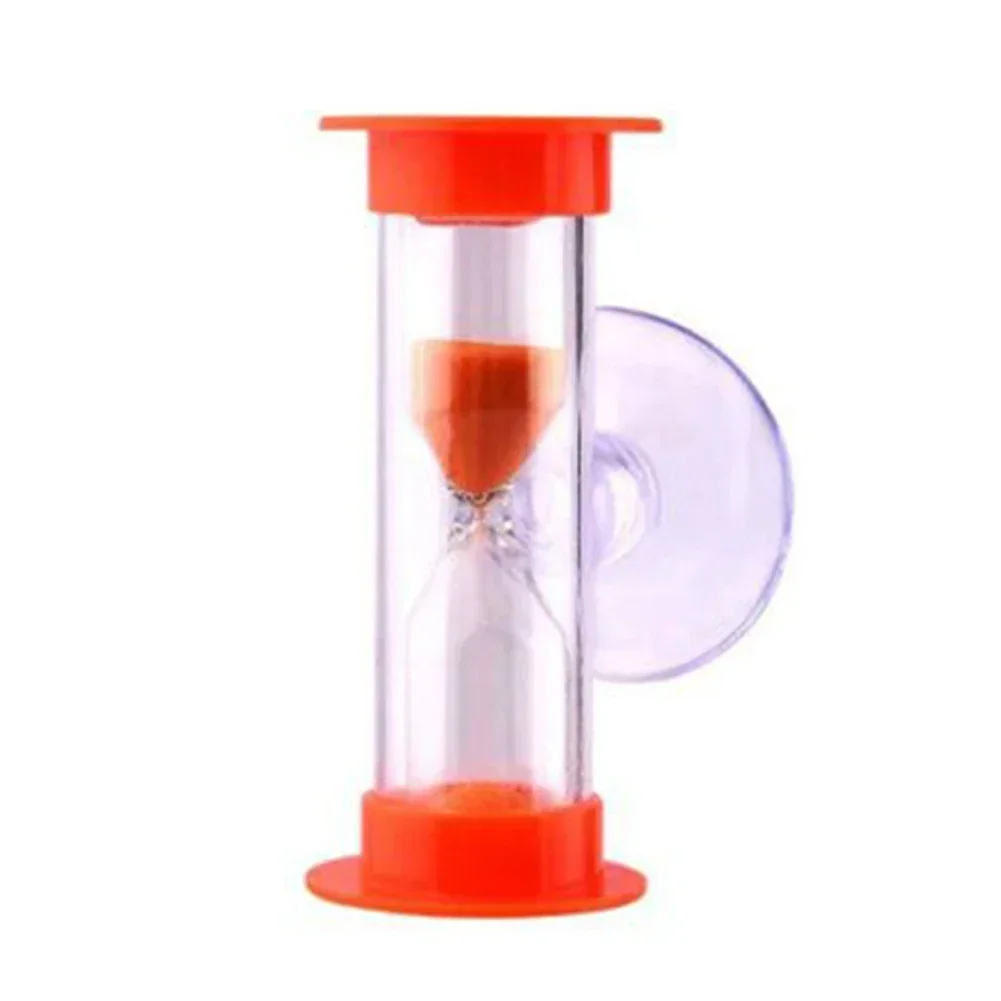 1pc Sand Hourglass Timer Sand Glass Clock Home Decor 2 Minutes Mini Hourglass Timer Clock Colorful Toothbrush Timer