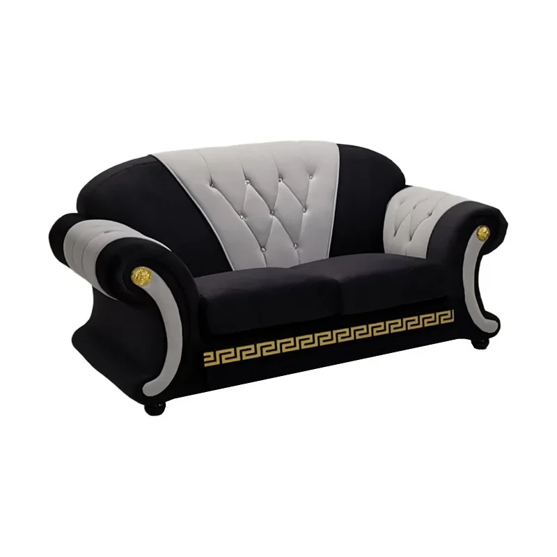 

chesterfieldfabricloungesuites goldchair flannel sofa
