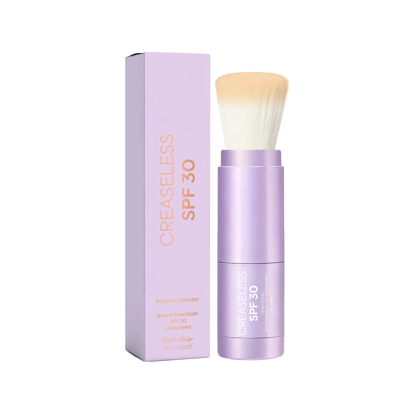 SPF30 Powder Sunscreen Mineral-Based 4 Colors Matte Sun Protection Oil Control Pore‑covering Translucent Sunblock Loose Powders