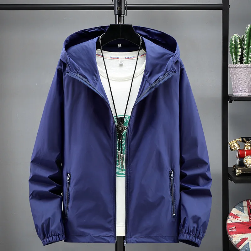 

Women's Sporty Lightweight Jacket Summer Zipper Open Cardigan Sun Protection Thin Model Polyester Fabric Long Sleeve Hooded