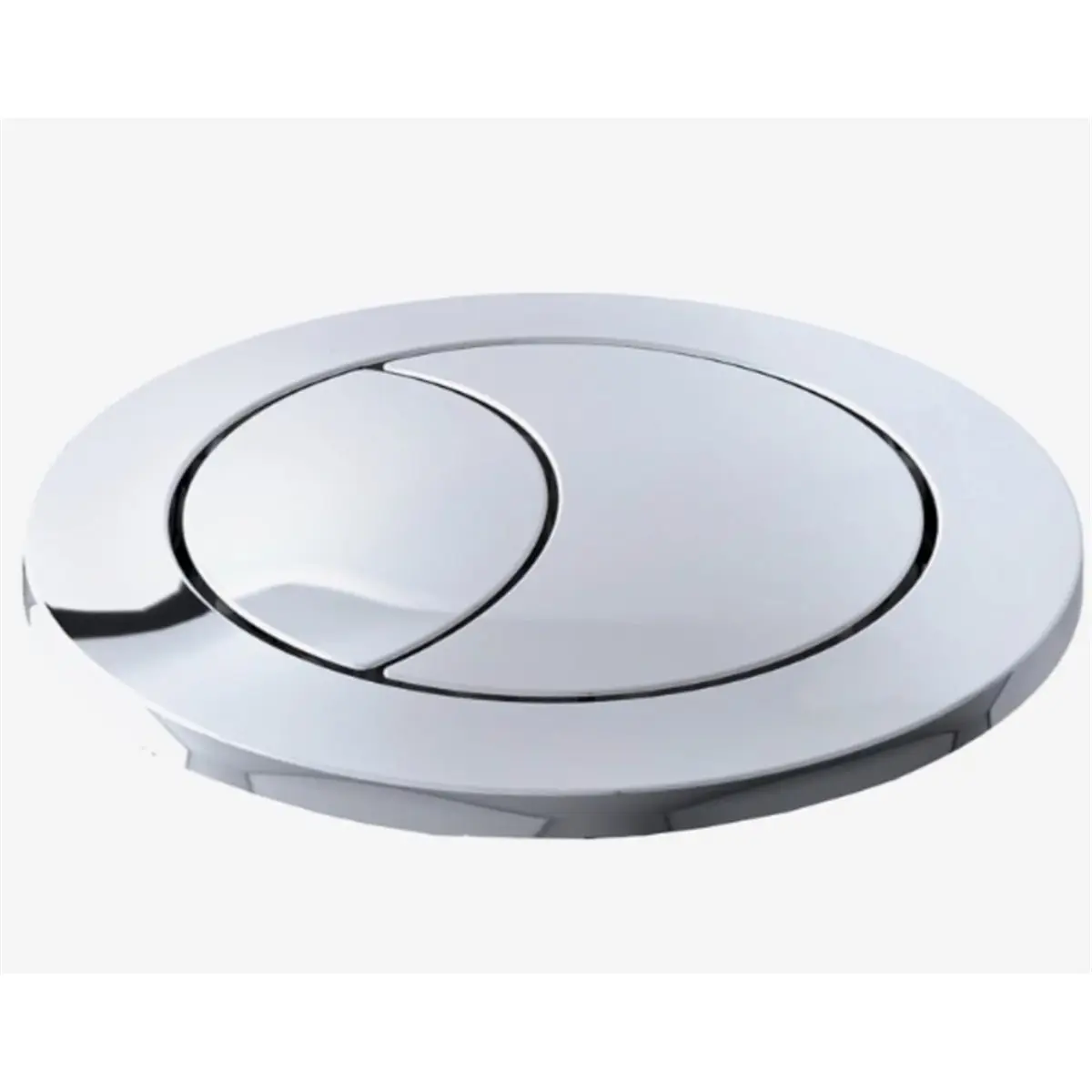Universal Toilet Flush Button Kit - Toilet Push Button Dual Flush Replacement for 40mm, 50mm & 60mm Cistern Lid Holes