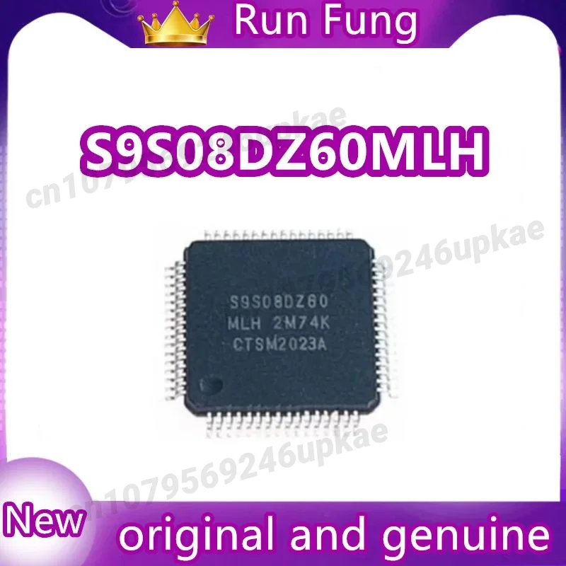 S9S08DZ60MLH 2M74K QFP64 Blank Microcontroller for Car Amplifier Silent Easy Chip1PCS/LOT