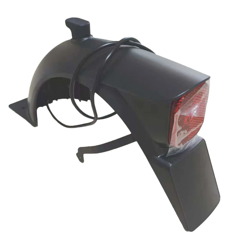 Original Rear Fender With Taillight for Segway Ninebot E2 Electric Scooter E2 Plus Second Generation Mudguard Parts