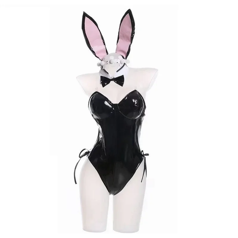 

Unisex anime cos Ram dream bunny girl cosplay costumes Halloween Christmas party uniform suits