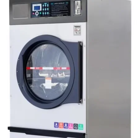 28kg Stainless Steel Commercial Hotel Drying Machine Automatic Drying Fuel Coin/Card Operated Self-Cleaning