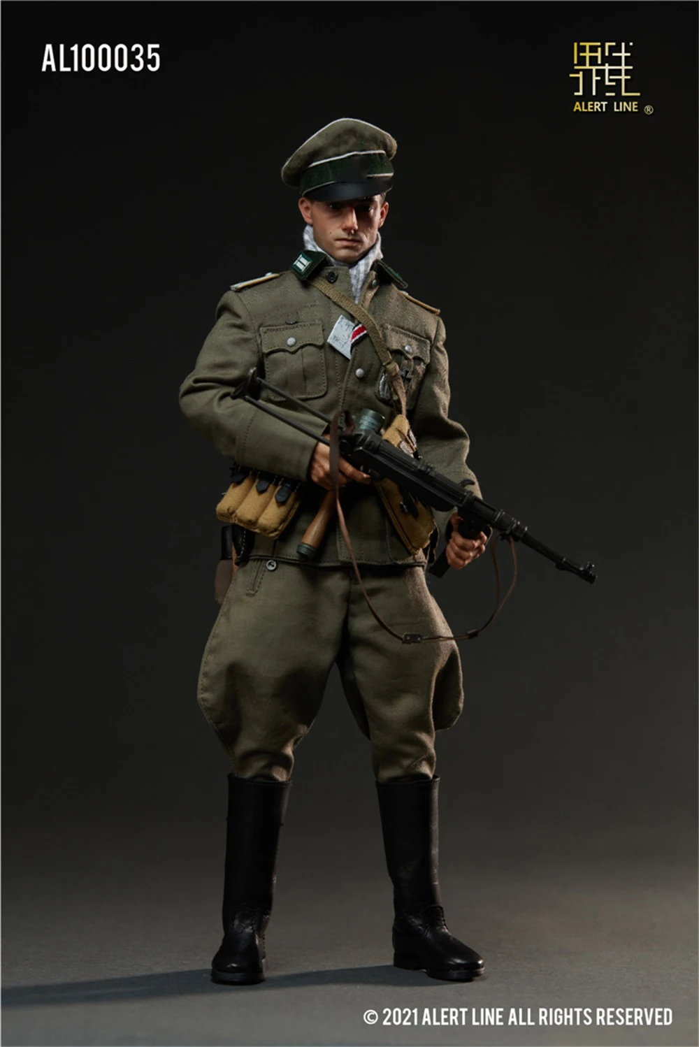 Scale 1/6th Alert Line AL100035 WWII Series General Officer Of German Dress Suit Uniform Model For 12inch Body Figure Collect