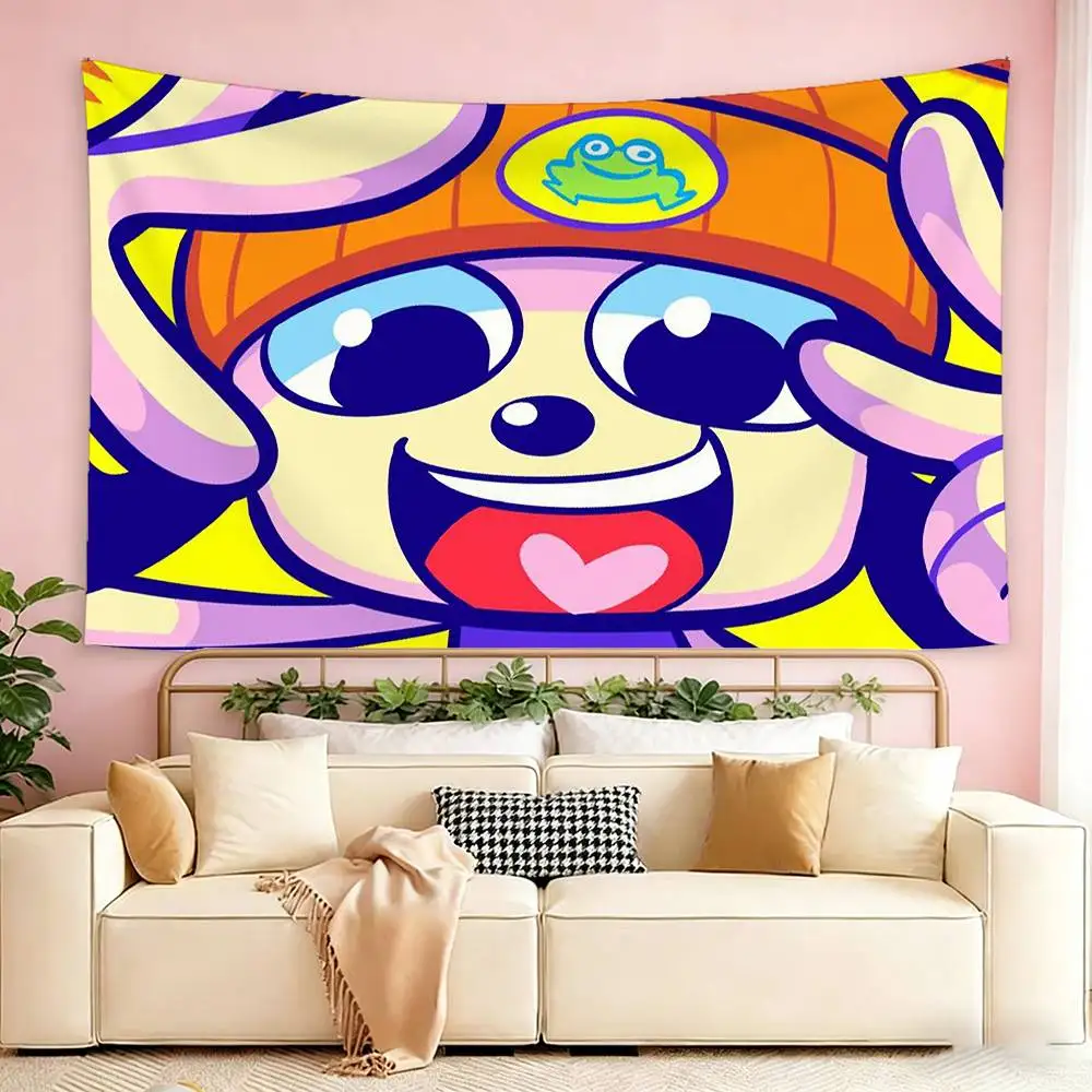 Pa-rappa The Ra-ppers Flags Suitable For Party Club Outdoor Interior Wall Decoration Banner Fans Gift
