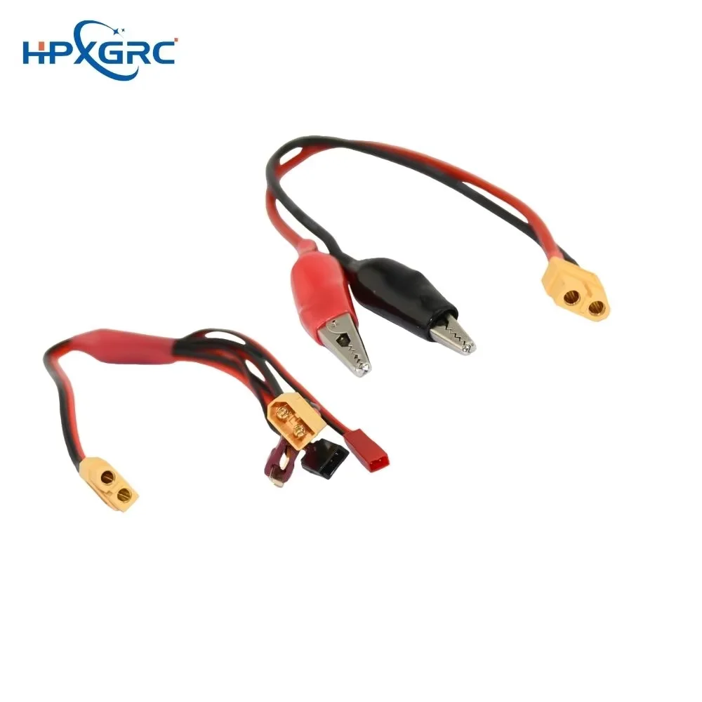 HPXGRC XT60 Buchse auf Krokodilklemme und Multi-Adapterkabel für ISDT Q6 / HOTA D6M8 Q8 608AC M6 M8 UP610 RC Batterieladegeräte