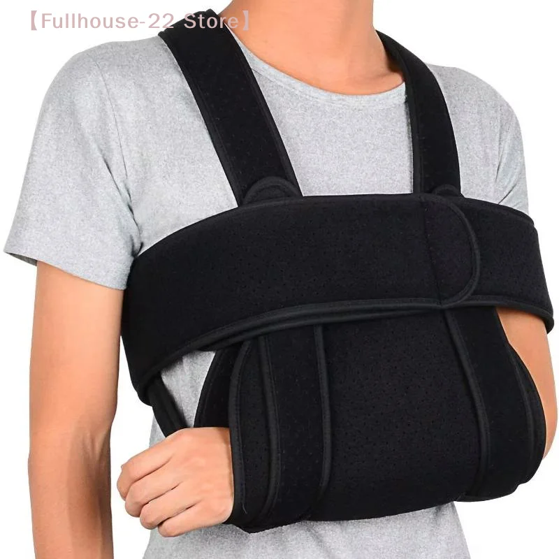 

【MAX-22】Elbow Brace Support Shoulder Sling Immobilizer Brace Broken Fractured Arm Strap Injury Sprain Arm Brace Sling