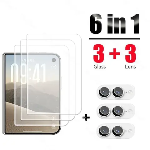 For iPhone Duo Glass Tempered Glass Oleophobic Coating Film For Apple iPhone Duo Glass Screen Camera Protector Film Glass
