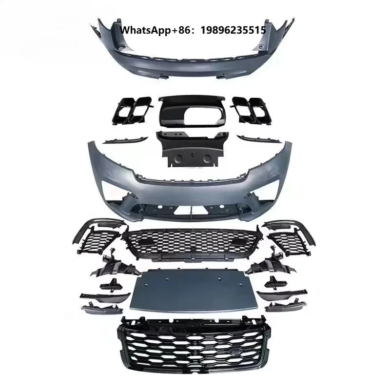 New PP Plastic 2017-2019 for for SVA Design Car Bumpers Grille Conversion Body Kit with Priming Paint