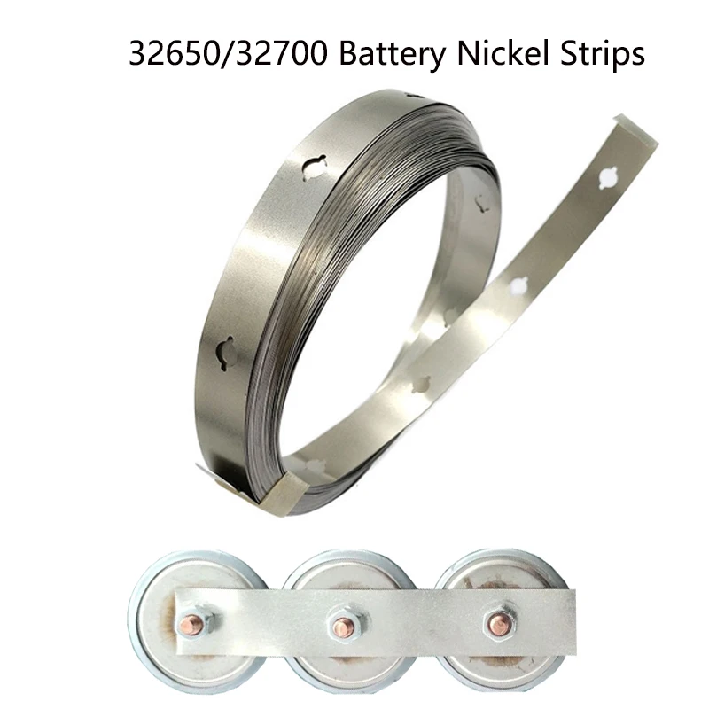 

10m 0.2 thickness 32650 Battery Nickel-plated Steel Strip 32700 Lifepo4 Battery Assembly Connection Piece Piece Screw Model