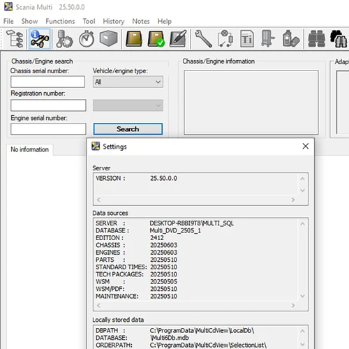 Imagen 2 del producto 05.2025 para lanzamiento de catálogo de piezas electrónicas múltiples Scania para autobús y motor multi camión Scania para PC ilimitada Scania EPC