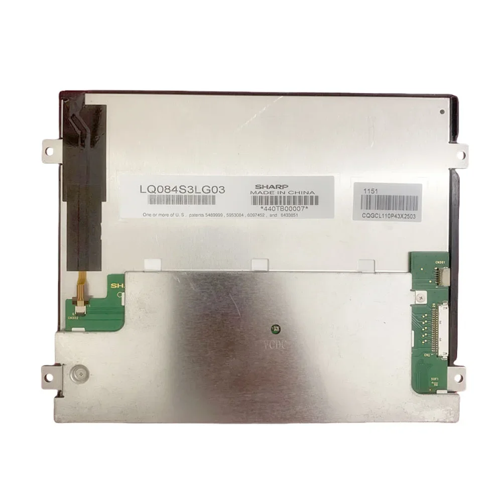 8.4-inch LQ084S3LG03 Industrial LCD Display Screen 800x600 Resolution Tested 100% Fast Shipping for Business & Industrial Use