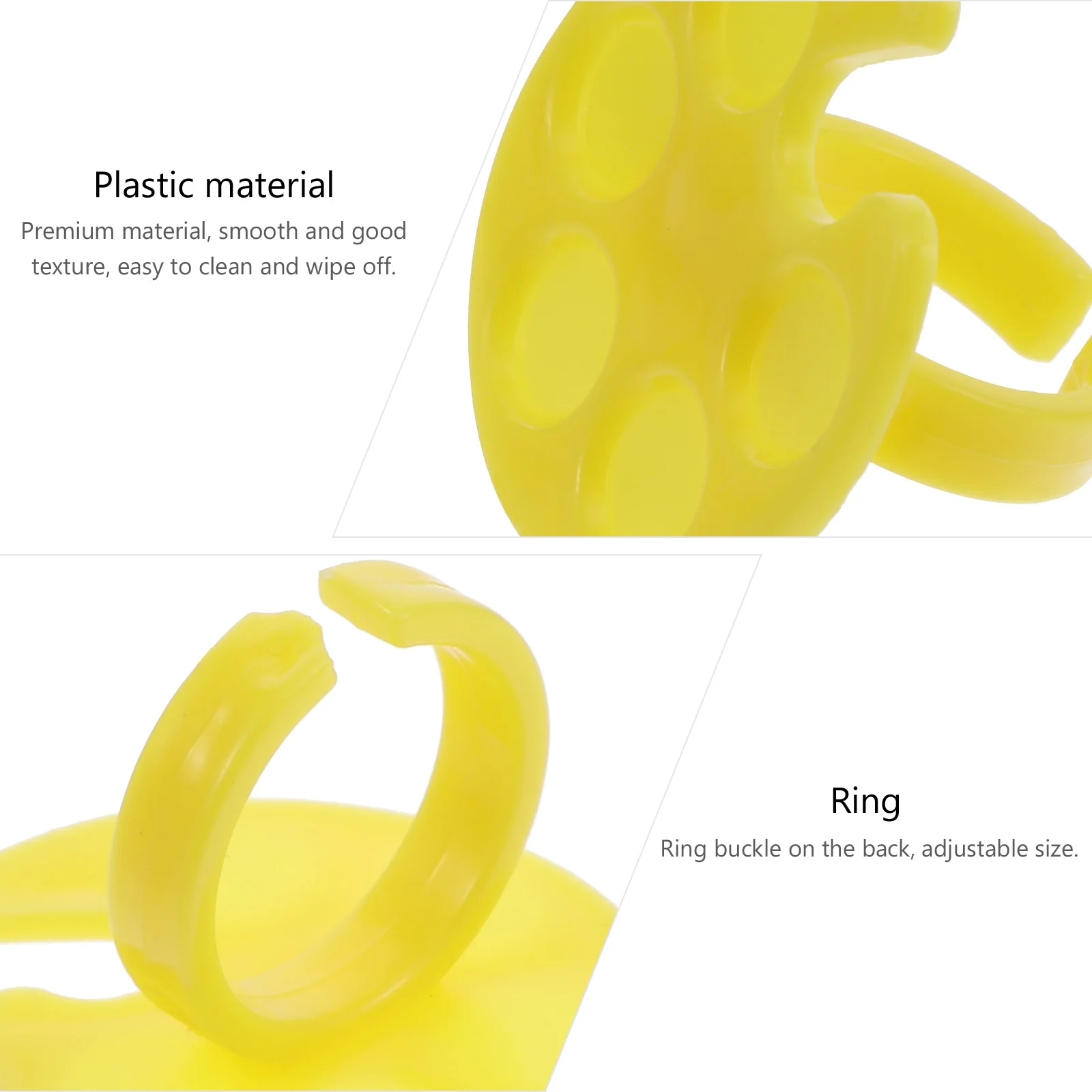 

10pcs Nail Art Tool Palette Premium Smooth Texture Easy Clean Color Blending Mixing Foundation Lipsticks Pigments Professional