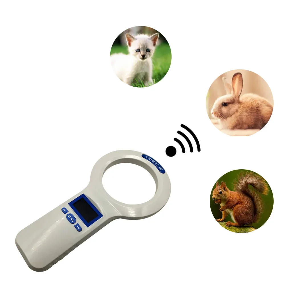 Animal chip  Reader USB FDX-B ID64 RFID pets mini microchip  for dog cat cattle livestock farm