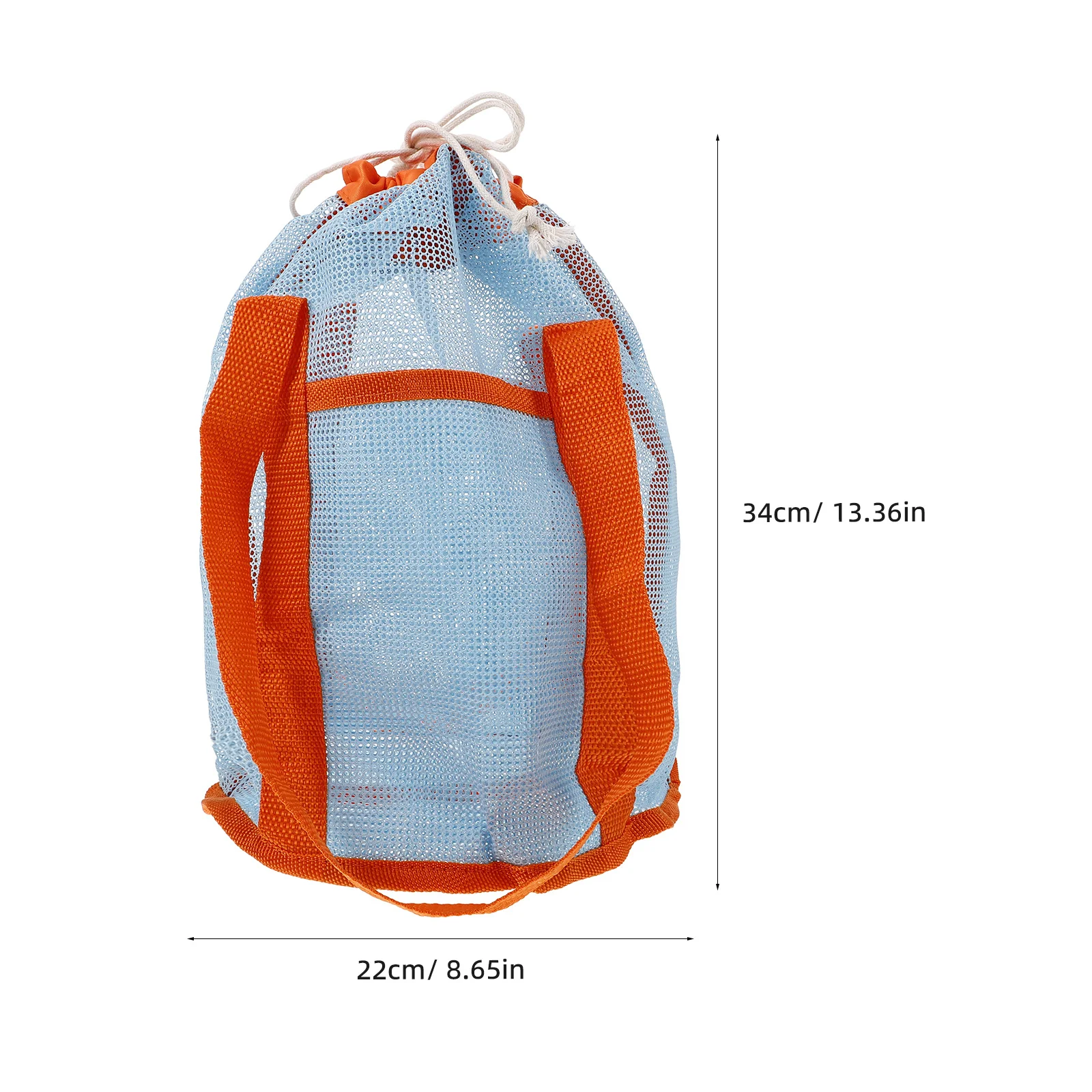 Beach Bag Mesh Kid Drawstring Children Sand Toys Bags for Kids Storage Children's