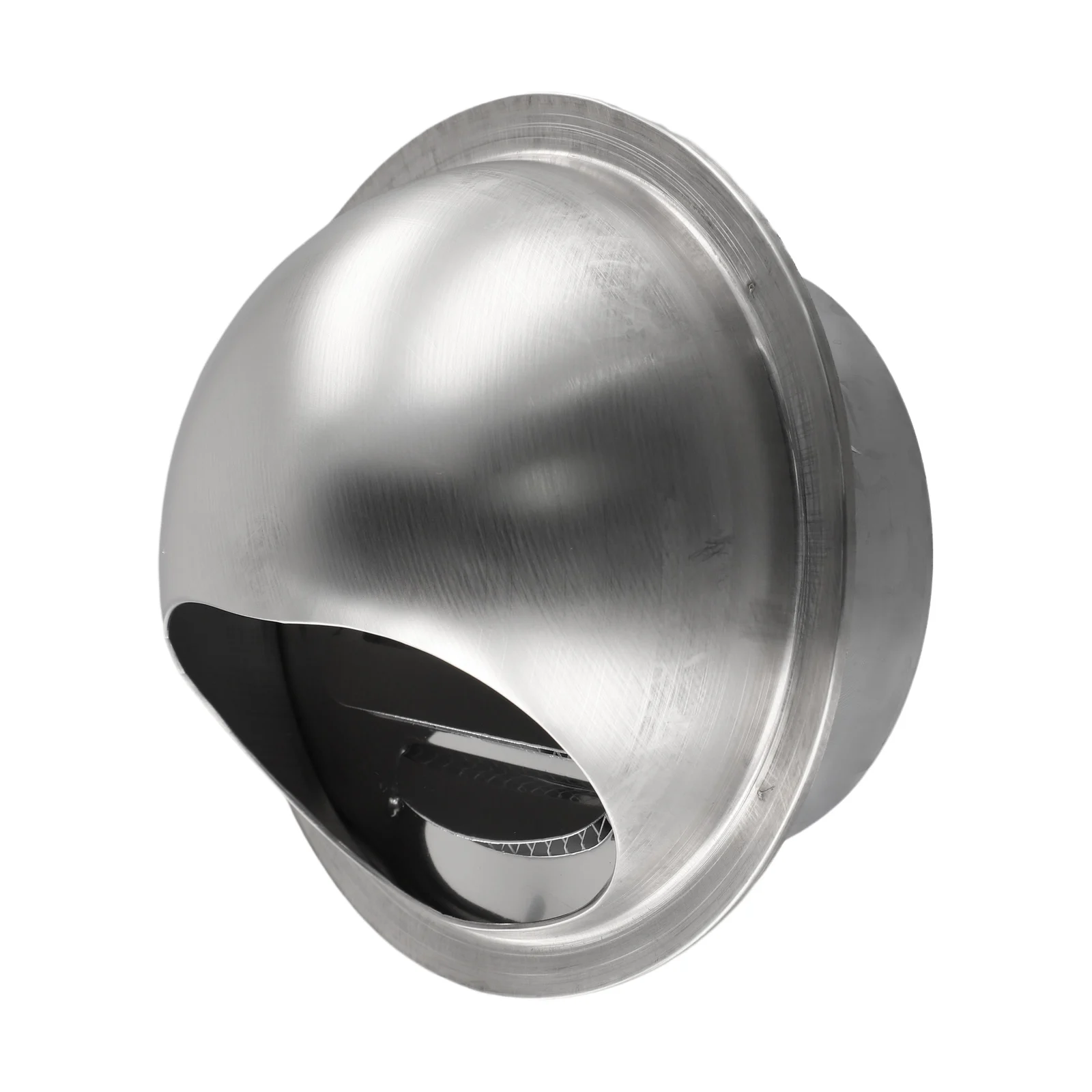 

1pc Round Air Vent Grille Stainless-Steel Bull Nosed External Extractor Wall Vent Outlet Exterior Wall Air Vent Ducting Parts