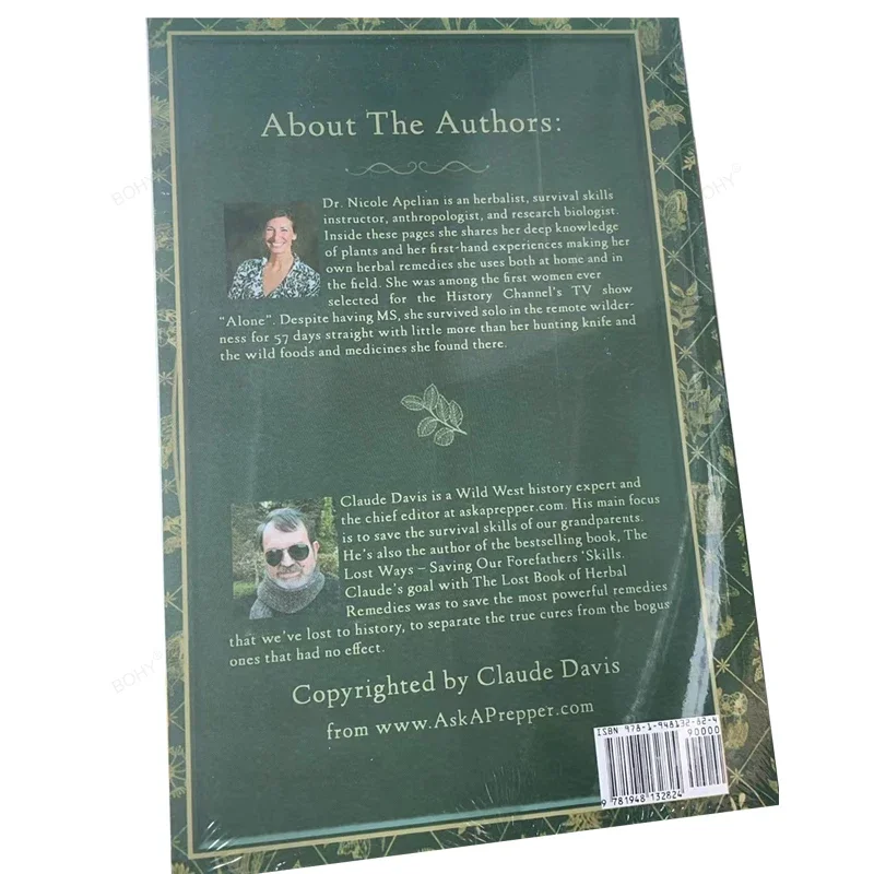 The Lost Book of Herbal Protocols For Common Ailments Book English Paperback Colored Inner Pages