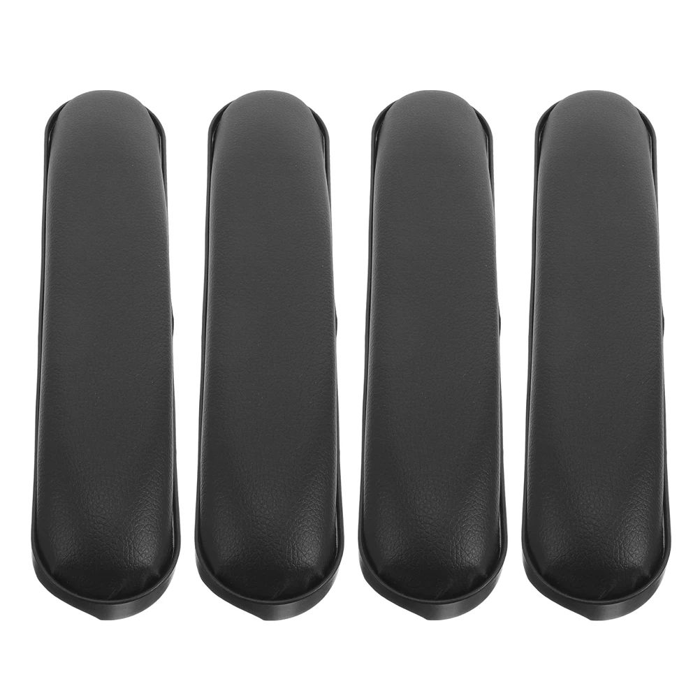 

4pcs Waterproof Wear-resistant Armrests Ergonomic Design Plastic Comfortable Grip Wheelchair Accessories Manual