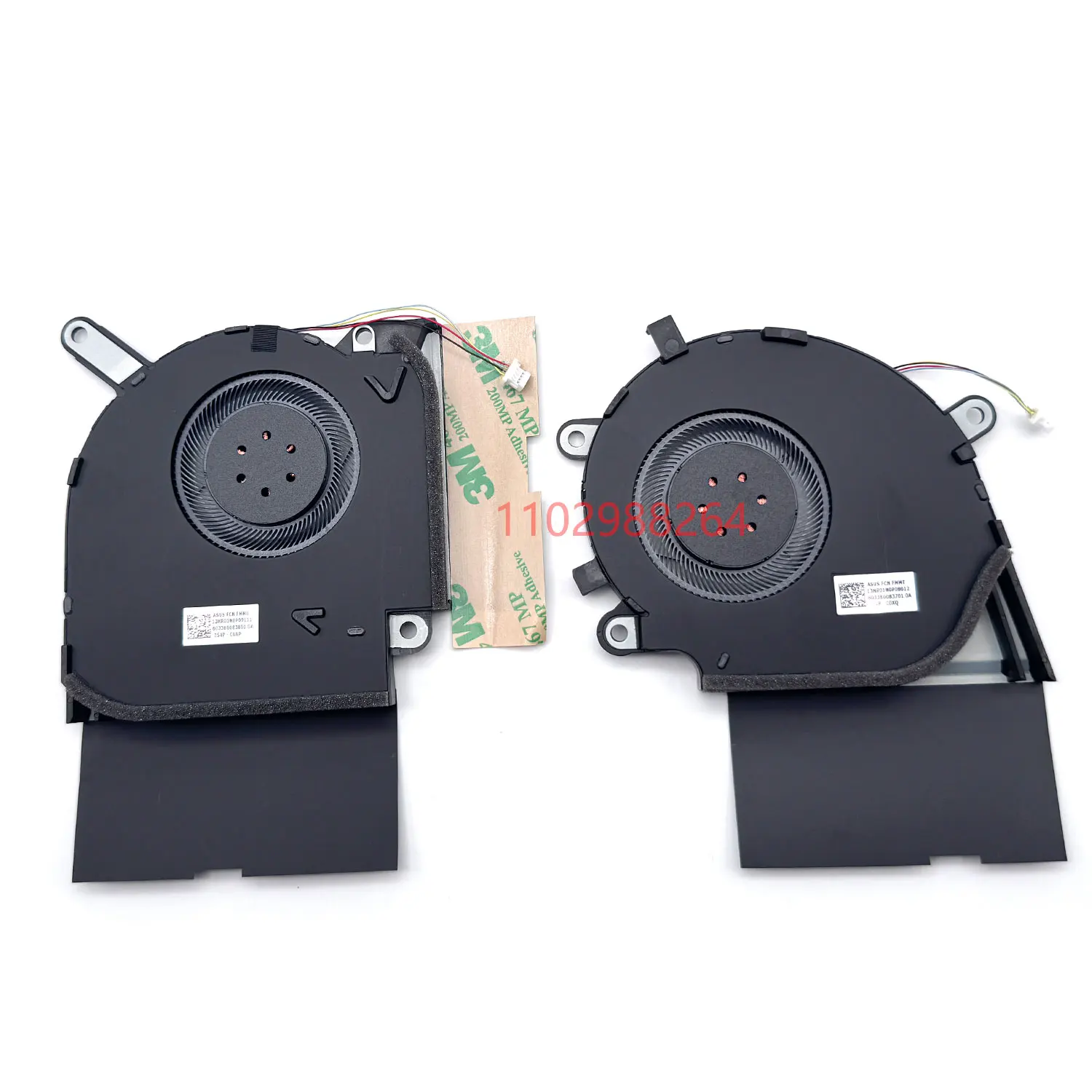 Replacement New Laptop CPU+GPU Cooling Fan for ASUS ROG Strix G17 G712 G712LU G712LV G712LW G712LWS G532L G712L Series Fan