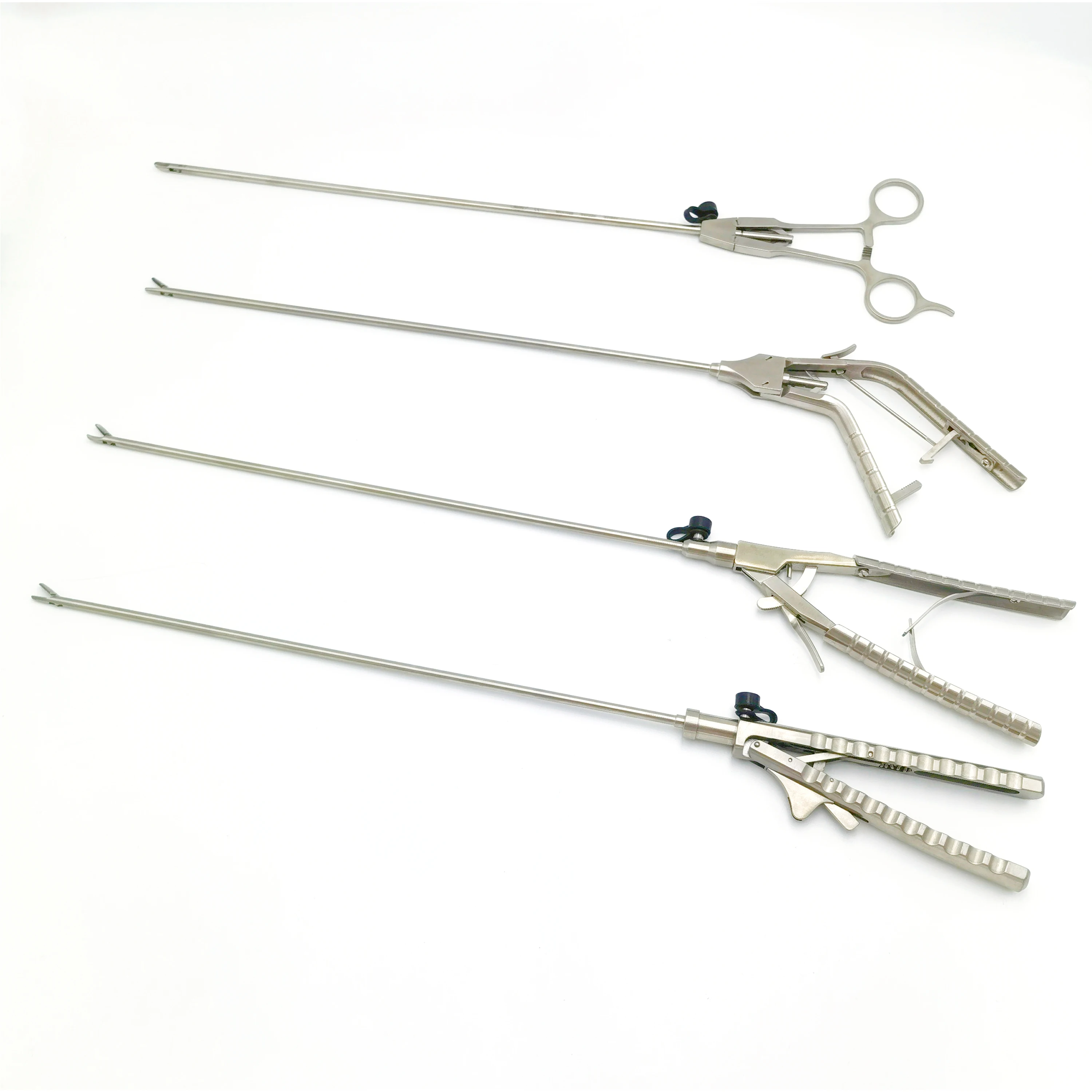 High Quality 5*330mm Stainless Steel Surgical Forceps Manual Laparoscopy Instrument Set Needle Holding TUV Certified