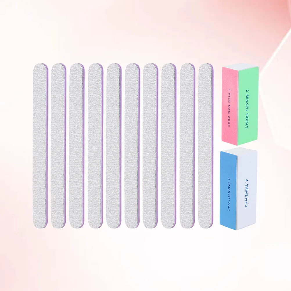 2 قطعة كتلة عازلة لامعة الرملي ملف ل مانيكير البولندية إعداد الصنفرة مجلس مسمار الفن الرعاية مسمار لامع عازلة مانيكير أداة