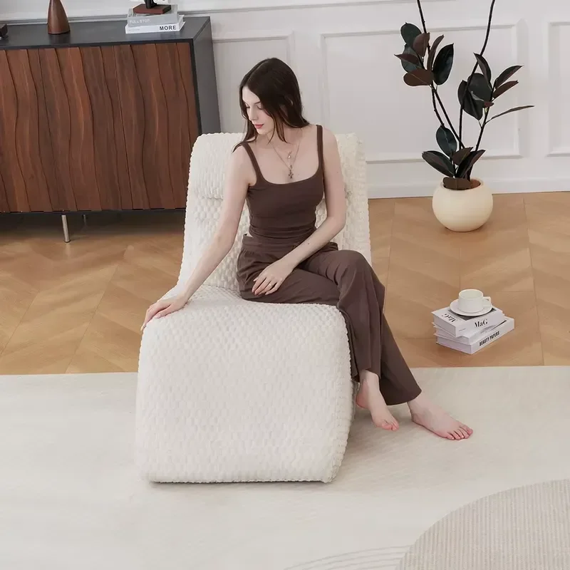 Modular L Shaped Sofa Cover for Cloud Sofa Vacuum Compression Boneless Sectional Couch Slipcover Luxury Yoga Bed Protector