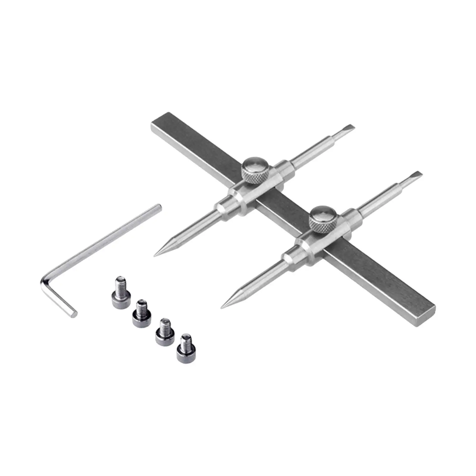 Camera Lens Repair Spanner Stainless Steel Adjustable Dual Tips Lens Wrench