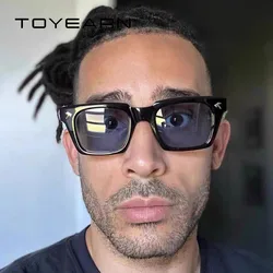Classic Outdoor Driving Rivet Square Sunglasses Women For Men Popular Luxury Brand Designer Vintage Sun Glasses Punk Shade UV400
