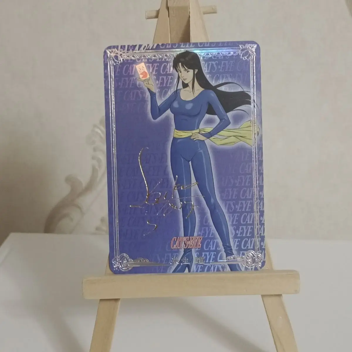 

Классические Подарочные игрушки из аниме «кошачий глаз» там-шамада, милые памятные карты из искусственной кожи